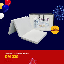 Generasi Z 3" Foldable Mattress